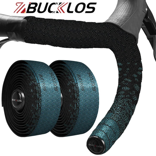 BUCKLOS Bicycle Handlebar Tapes Shock-Absorption Comfortable Cycling Handlebar Tape Road Bike Drop Bar Tape Road Bicycle Parts