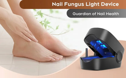 Nail Fungus Treatment LED Laser Device for Cleaning Onychomycosis USB Charge 905nm Infrared Light 470nm Blue Light Nail Salon