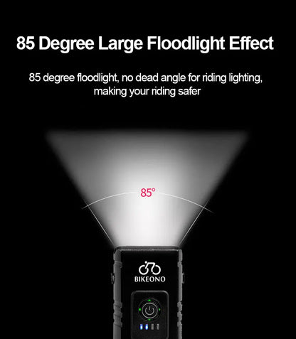 Bike Light USB Rechargeable MTB Front Lamp Headlight Flashlight Bicycle Lighting Flashlight LED Bike Accessories Taillights