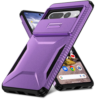 Military-grade Anti-fall and Anti-slip Camera Lens Slide Out Phone Case for Pixel 7 7PRO 7A 8 8PRO 8A 9/9PRO 9PRO XL Hard shell
