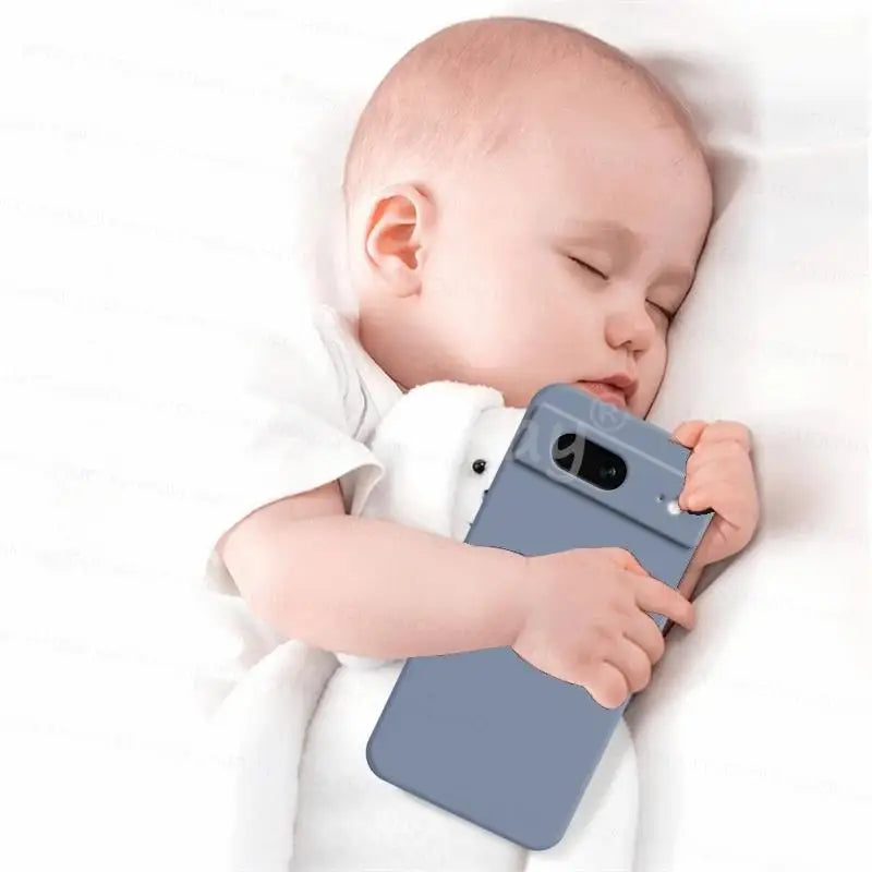 For Google Pixel 9 Pro Case Google Pixel 9 8 7 Pro 8A 7A 6A Cover Fundas Coque Soft Original Liquid Silicone Case Pixel 9 Pro XL