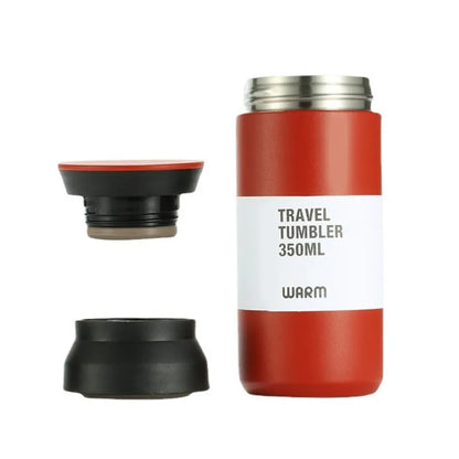 New 350ml 480ml Steel Water Thermos Cup Cute Tumbler Portable Insulated Vacuum Flask