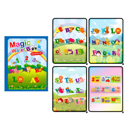 Montessori Toys Reusable Coloring Book Magic Water Drawing Book Painting Drawing Toys Sensory Early Education Toys for Children