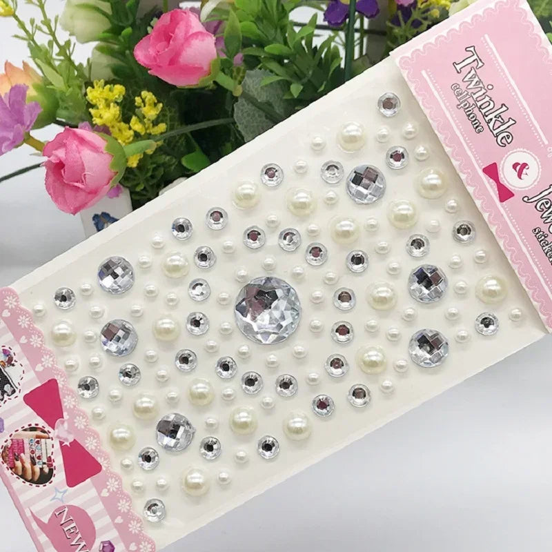 Glitter Face Stickers for Children Rhinestones for Eyes Face Diamonds Bright Stickers Festival Makeup Jewels Stickers ZS006