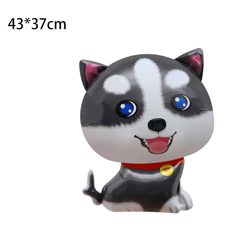 Cartoon Animal Rabbit Deer Foil Balloon Kids Gifts Birthday Party Jungle Animal Theme Decoration Squirrel Fox Bear Helium Globos