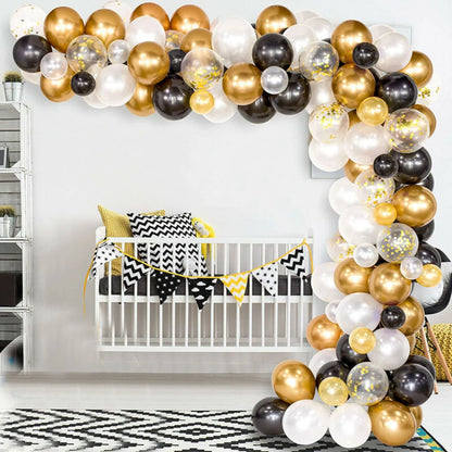2PCS Balloon Arch Frame Kit Column Water Base Stand Wedding Birthday Party Decor Scene Double Hole Transparent Balloon Chain