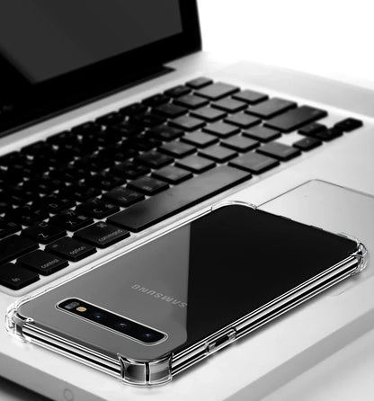 Luxury Silicone Case For Samsung Galaxy S25 S24 S20 FE S10 S9 S8 Plus S10E Note 8 9 10 Lite Transparent Soft Shockproof Case