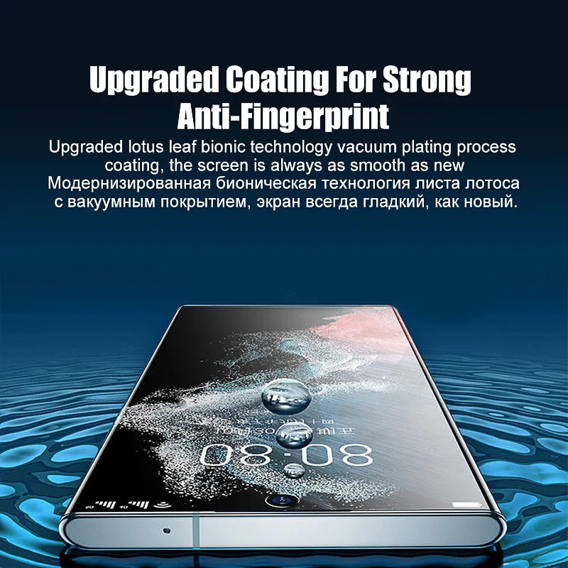 4pcs Clear Back Hydrogel Film For Samsung Galaxy S24 S20 S21 S22 S23 Ultra Plus fe A12 A34 A52 A53 A54 5G Screen Protector Film