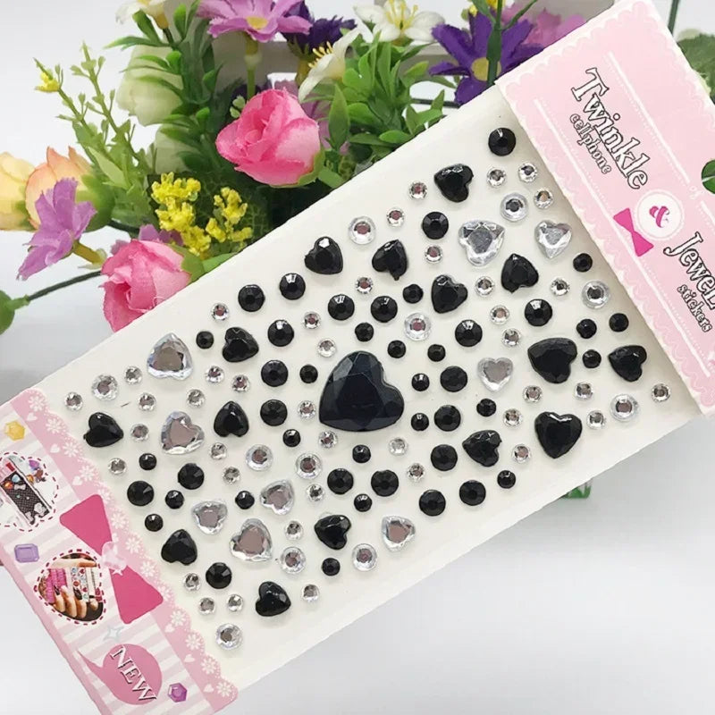 Glitter Face Stickers for Children Rhinestones for Eyes Face Diamonds Bright Stickers Festival Makeup Jewels Stickers ZS006