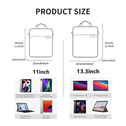 Tablet Bag Case for Samsung Galaxy Tab S10 Plus Ultra S9 S8 Universal Laptop Pouch Handbag for Galaxy Tab S10 Ultra Accessories