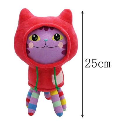 Newest 10 Styles Gabby Dollhouse Plush Toy Mercat Cartoon Stuffed Animals Mermaid Cat Plushie Doll Kids Birthday Christams Gifts