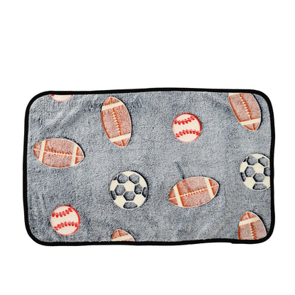 Soft Cozy Dog Bed Mat For Small Large Dogs Bone Star Avocado Print Warm Mattress Pet Cat Sleeping Blanket Puppy Travel Supplies