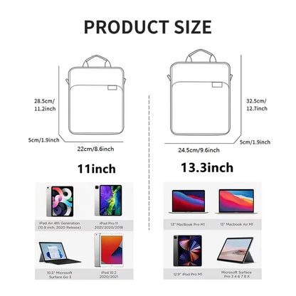 Tablet Bag Case for Samsung Galaxy Tab S10 Plus Ultra S9 S8 Universal Laptop Pouch Handbag for Galaxy Tab S10 Ultra Accessories