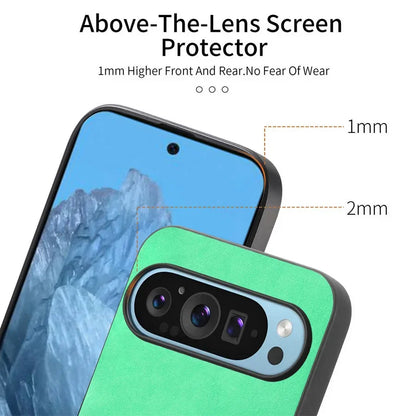 for Magsafe PU Leather Phone Case for Google Pixel 9 Pro XL Matte Magnetic Wireless Charging Cover for Pixel 7A 8A 8 7 Pro