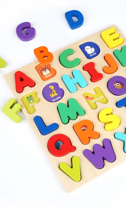 Clearance_Montessori 3D Wooden Puzzles for Kids Baby Early Learning Games Educational Wooden Toys For Children Birthday Gifts_Co