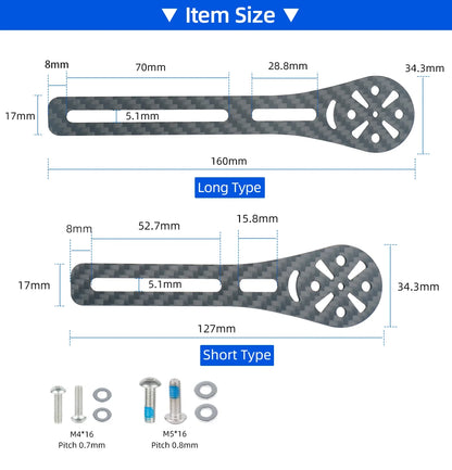 Bicycle Integrated Handlebar Computer Bracket for Garmin Bryton Wahoo Road Bike Speedometer Headlight Carbon Fiber Mount Stand