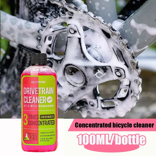 100ml Bike Drivetrain Cleaner Bicycle Chain Cleaning Maintenance Liquid Degreaser Spray Bike Chain Cleaner Bicycle Degreaser