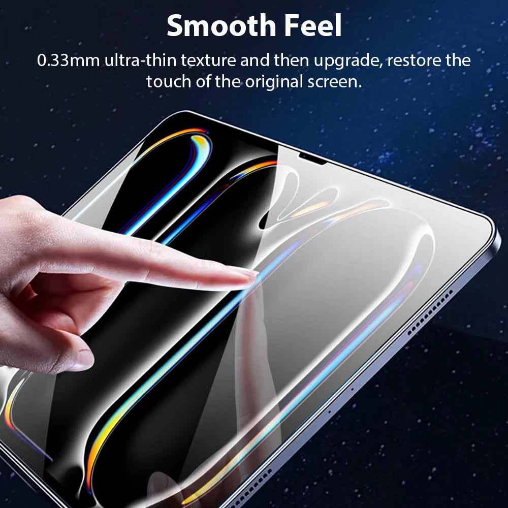 Screen Protector Tempered Glass For Ipad Pro 13 11 M4 12.9 10 9 10th 9th Generation Air 5 4 3 2 M2 Mini 6 10.2 10.9 Accessories