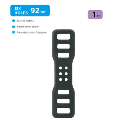 Silicone Elastic Strap Bandage Light Lamp  Driving Mirror Recorder Fixing Rubber Bicycle Headlights And Taillights Accessories