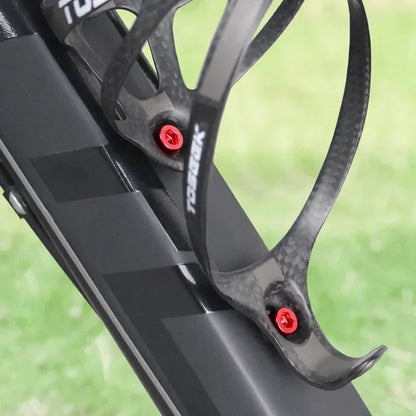 2pcs Bicycle Bottle Cage Screw M5 Aluminum Alloy Cycling Water Bottle Holder Bolts Hex Socket Fixing Screw MTB Bike Accessories