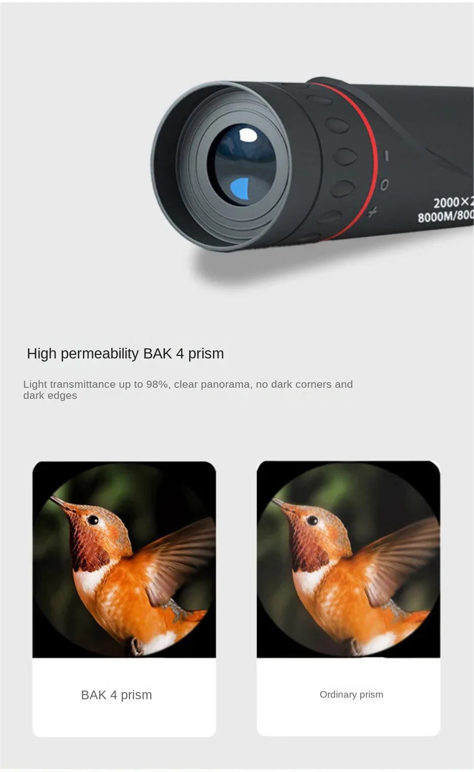 1pc Classic Style High Definition Monocular Telescope,Portable,for Outdoor Camping,Hunting,Travel,for Essential Travel Accessory