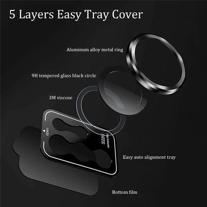 For Samsung S24 S23 Ultra Camera Lens Protector Aluminum Alloy Metal Tempered Glass Camera Film For Galaxy S22 Ultra Accessories