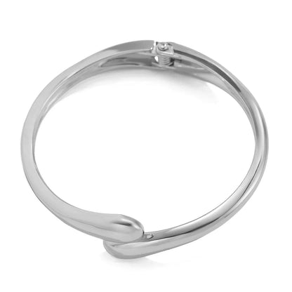 DIEZI 3 Styles Vintage Hip Hop Metal Cuff Bangles Punk Gold Silver Color Geometric Spring Bangles For Women Bracelet Men Jewelry