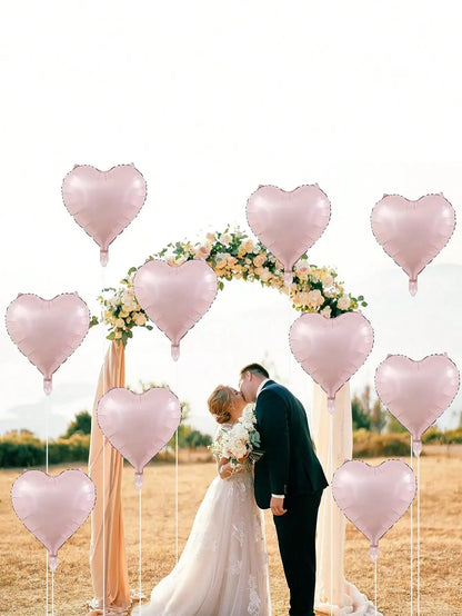 18-inch aluminum love wedding birthday proposal party decorations, balloons, party balloons, party care balloons