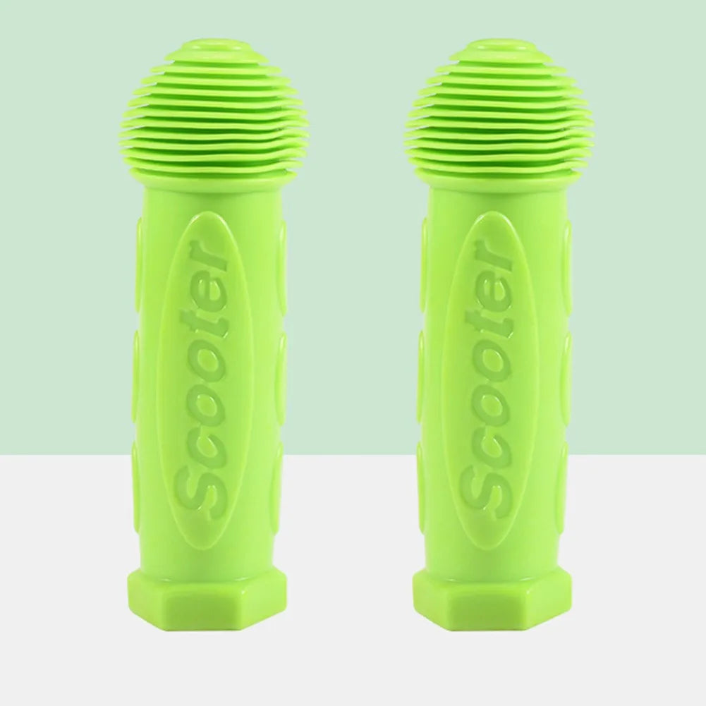 Rubber Bicycle And Scooter Handle Grips For Children Non-Slip Waterproof Blue/Pink/Cyan/Black/Green/Dark Blue/Red Bike Accessory