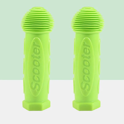 Rubber Bicycle And Scooter Handle Grips For Children Non-Slip Waterproof Blue/Pink/Cyan/Black/Green/Dark Blue/Red Bike Accessory