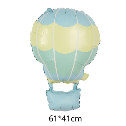 Cute Matte Rainbow Cake Bear Foil Balloon Kids Adult Birthday Party Decorations Cartoon Bow Candy Ice Cream Balloons Globos