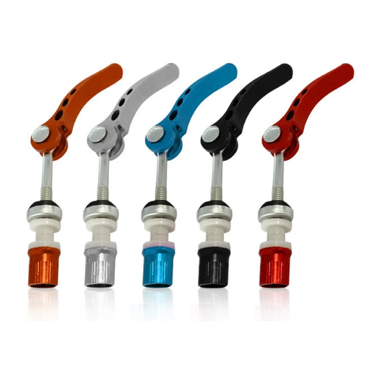 Mountain Bikes QR Tool MTB Bicycle Seat Tube Clamp Screw Quick Release Lever Cycling Seat Tube Road Bike Quick Release Universal