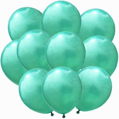 12inch 10pcs Mix Blue Rose Gold Confetti Latex Balloon colorful Baby Shower Wedding Birthday Party Decor Clear Balloons kids toy