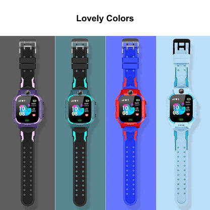 2G Smart Watch Kids LBS SOS Phone Watch IP67 Waterproof Remote Photo Voice Chat Smartwatch Compatible For Ios Android Child Gift