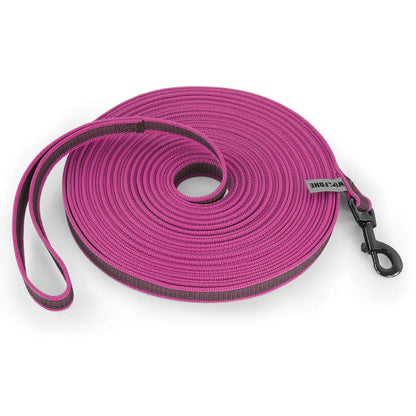 1.5M5M/3M/15M Medium small Long Dog Leash Latex Silk Easy and Convenient Training Big Dual color dog leash 10 meters