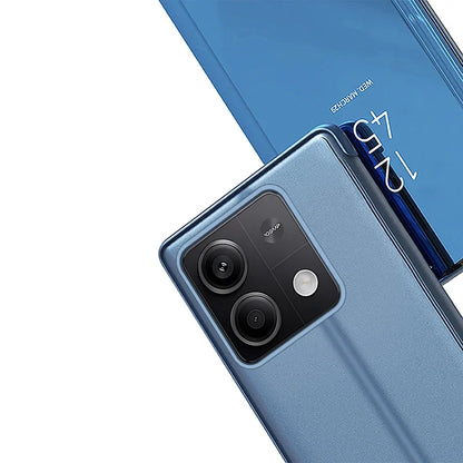 Smart View Mirror Flip Case For Samsung Galaxy A55 A35 A25 A05S A14 A54 A34 A24 5G 4G Cover Stand Fold Capa Fundas Shell Coque