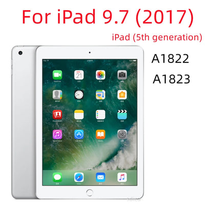 For iPad 10.2 9th 8th 7th Pro 9.7 10.5 10.9 11 Air Mini 6 5 4 3 2 1 7.9 2021 2020 2019 2018 2017 Tempered Glass Screen Protector