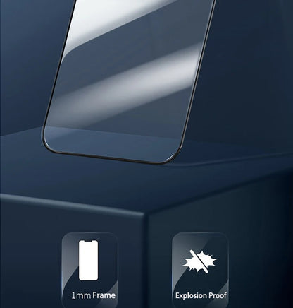 2-4Pcs 9D Screen Protector For iPhone 16 15 14 13 12 11 Pro Max Protective Glass For iPhone XR XS Max Full Cover Tempered Glass