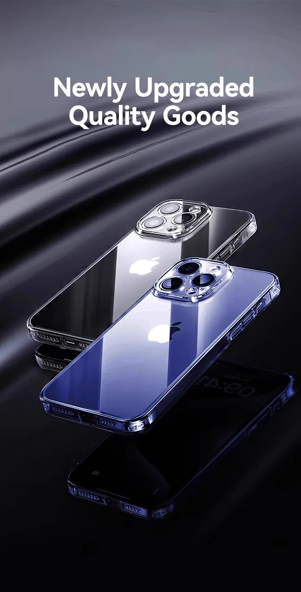 Joyroom Case For iPhone 16 Pro Max Anti-drop Transparent Cover For iPhone 16 15 14  Pro Max Shockproof Case With Len Protection