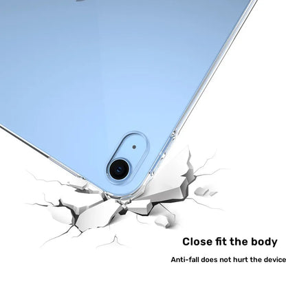 For iPad 10th/9th Case Ultra Thin Transparent Protective Case for iPad Air 5/4 Soft Silicone Cover for pro 11 2022 2021 Funda