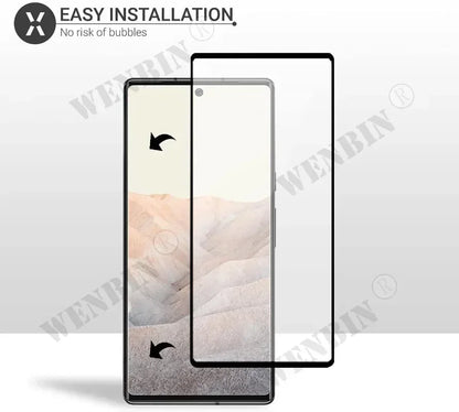3 Pcs Tempered Glass For Google Pixel 9 Pro XL 8 7 6 Pro 7A 6A 5A 4A 3 XL Curved Full Cover Screen Protector