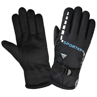Outdoor Driving Sport Gloves Windproof Waterproof Thermal Gloves For Men Women Touchscreen Full Finger Glove