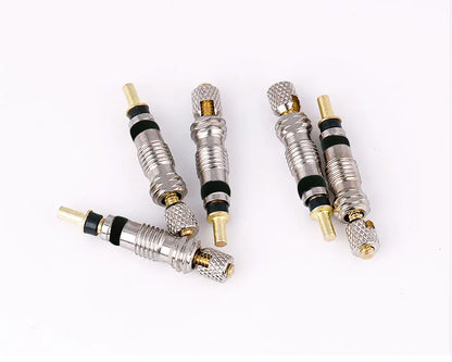 Deemount 2 in 1 Presta Caps F/V Valve Core Overhaul Install Tool CNC Anodized Alloy Light Weight Bicycle Valve Nipple 10/4/2PCS