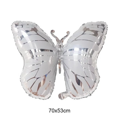 Large Butterfly Aluminum Foil Balloons Butterfly Helium Air Globos Birthday Party Decorations Baby Shower Kids Toy Photo Props