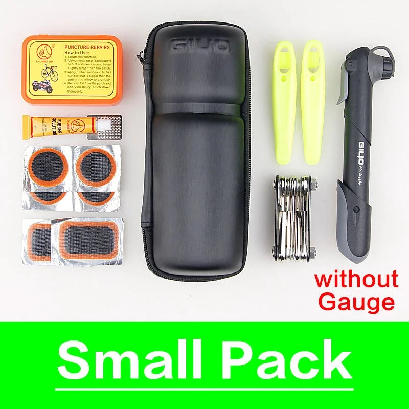 GIYO Cycling Tool Box with Tools MTB Bicycle Portable Capsule Boxes PT-08/PT-09 Apply Bottle Storage Repair Kit Bike Equipment