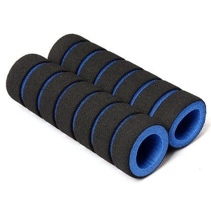 1 Pair UltraLight Anti-Slip Antiskid Soft Sponge Foam Handlebar MTB Mountain Bike Bicycle Grips Outdoor Sports Cyling Tools