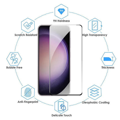 For samsung s24 Glass, s25 s24 ultra Screen Protector For samsung galaxy s23 glass samsung s24 ultra Tempered Glass samsung s23 fe s20 s21 s22 plus Protective Film Galaxy s24 Screen Protector samsung s22