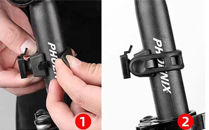 Bicycle Tail Light USB Rechargeable Bike Taillight Solar Power Long Endurance Cycling Rear Lamp Bright Mtb Warning Flashlight