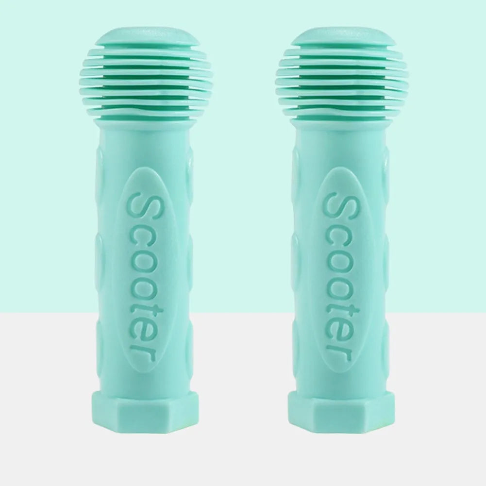 Rubber Bicycle And Scooter Handle Grips For Children Non-Slip Waterproof Blue/Pink/Cyan/Black/Green/Dark Blue/Red Bike Accessory