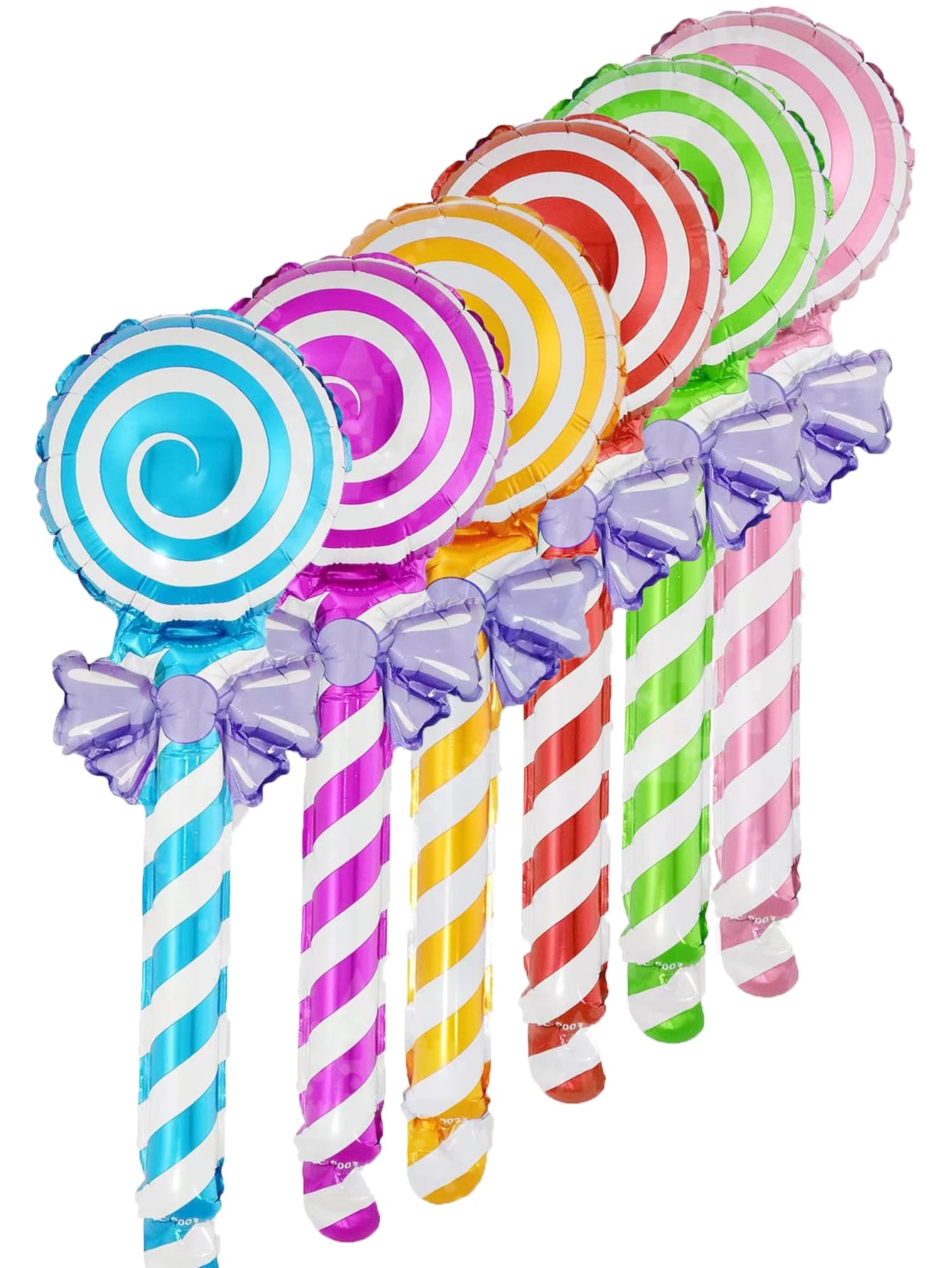6pcs Hands Lollipop Foil Balloons Wedding Birthday Party Decorations Children's Day Balloon
